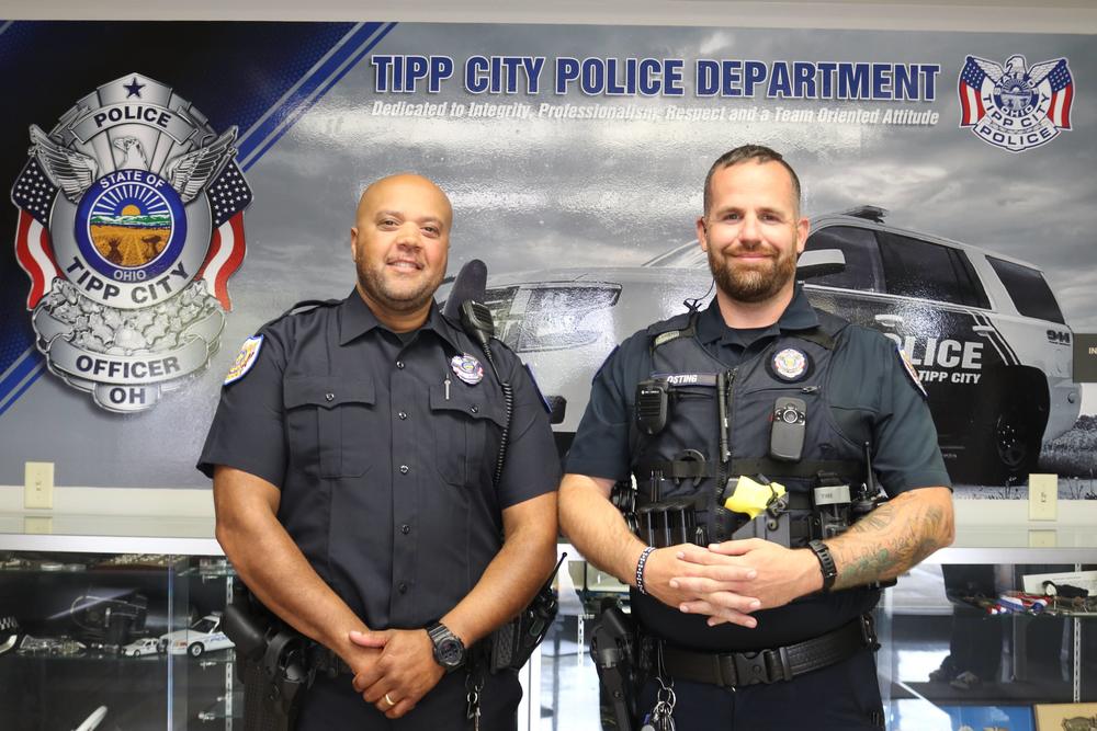 Two Tipp City Police Officers