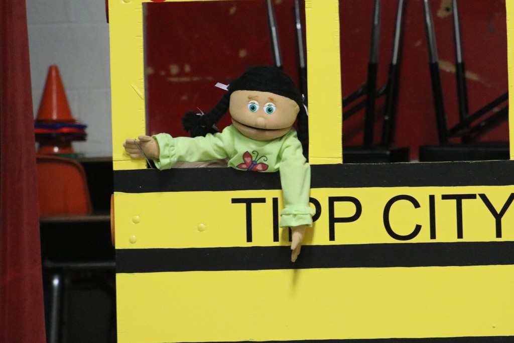 Bus safety puppets