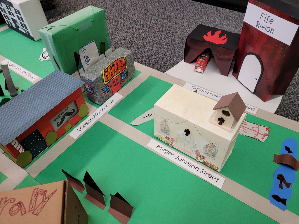 Classroom community built by 1st graders