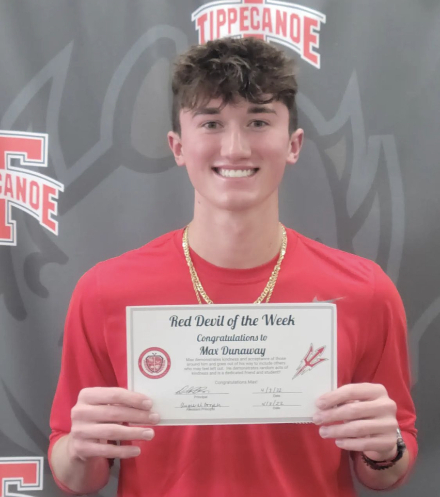 THS Red Devil of the Week Max Dunaway