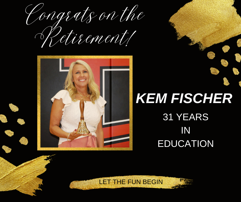 Congrats on the retirement Kem Fischer.