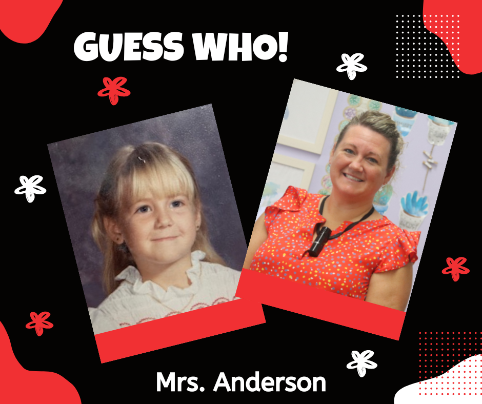 Mrs. Anderson Then and Now.