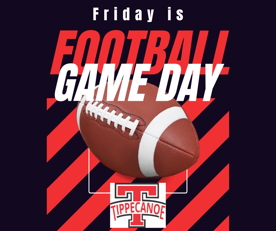 Friday is football game day!