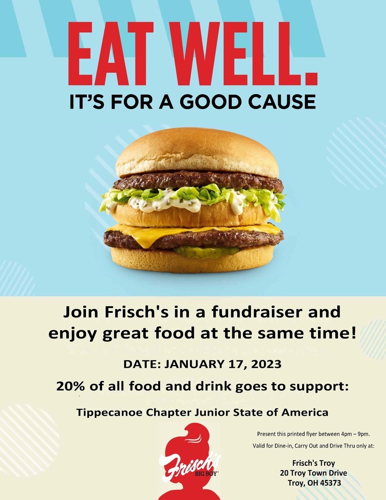 Eat Well and support Tippecanoe High School  students