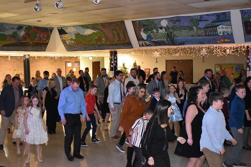 Blizzard Blast at LT Ball brings out a large crowd.