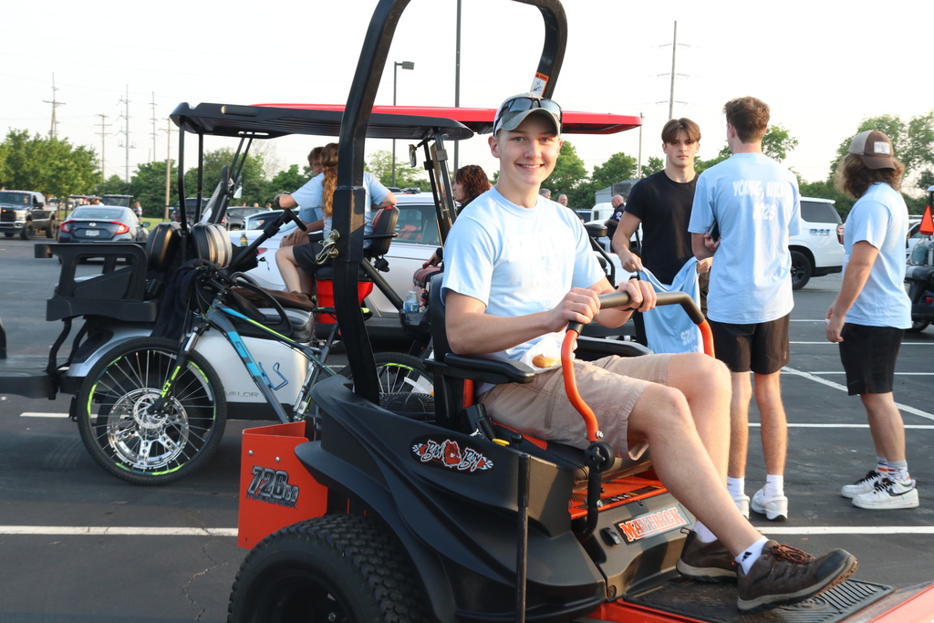 Senior Parade participant