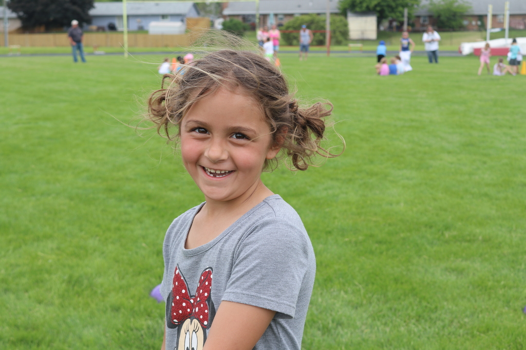 All smiles at field day.