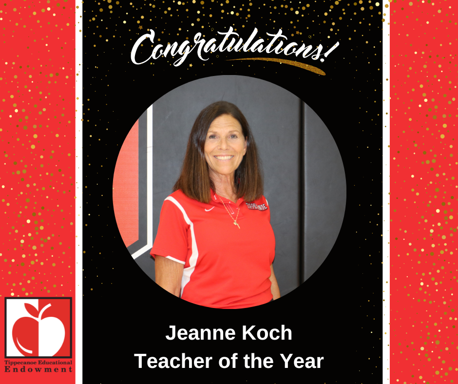 TEE Teacher of the Year Jeanne Koch