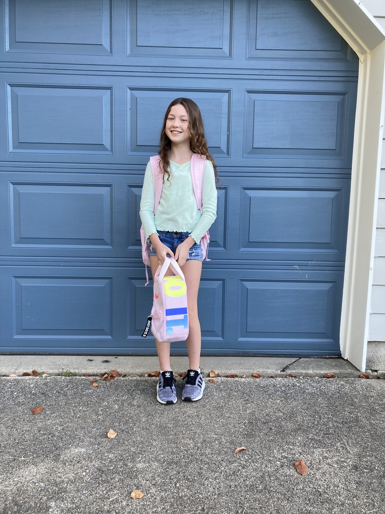 First Day of School photo.