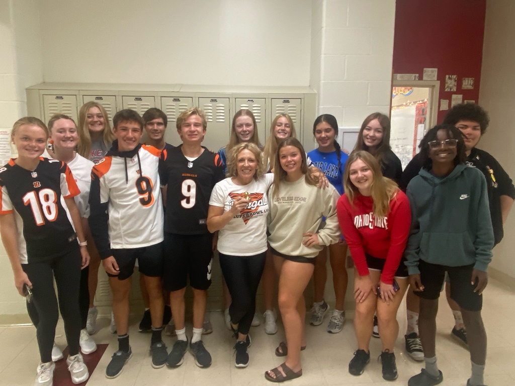 THS Hope Squad with Mrs. Soutar.