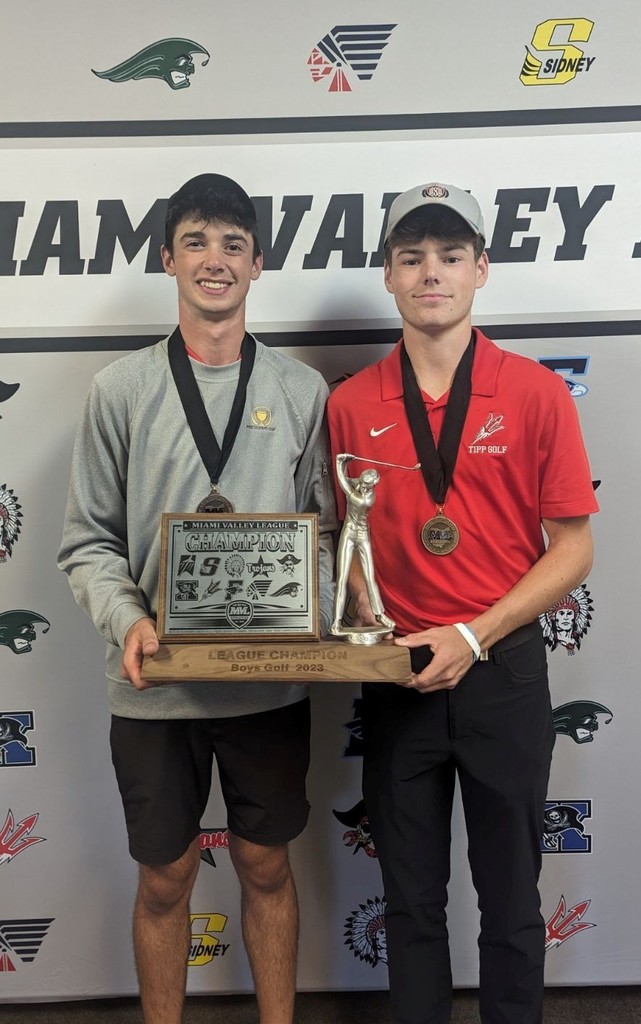 THS boys golf medalists.